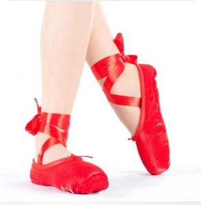 BL Múa Ba Lê Satin Giày Ba Lê Giày Phẳng Bán Sỉ Giá Rẻ Giày Ba Lê Pointe Bán - Product Image 6