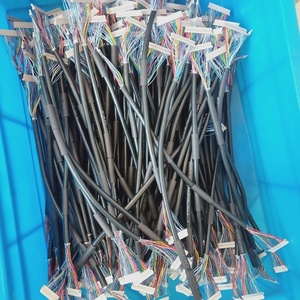สายเคเบิล LVDS สำหรับเครื่องปอกสายไฟ รุ่น Hot Sale DF20A 20 พิน ระยะห่าง 1.0 มม. หัวต่อ Hirose DF14 ถึง DF19 พร้อม 20276 30v - Product Image 2