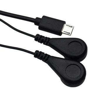 Customized <strong>Ecg</strong> Ekg <strong>Cable</strong> 4.0mm Female <strong>Ecg</strong> Snap <strong>Cable</strong> 2 Lead Medical <strong>Cable</strong> - Product Image 4
