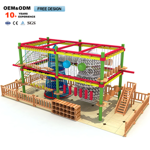 Parque de Juegos Infantil Comercial Interior con Cuerdas Grandes de Nailon para Exploración en Centros Comerciales - Product Image 5