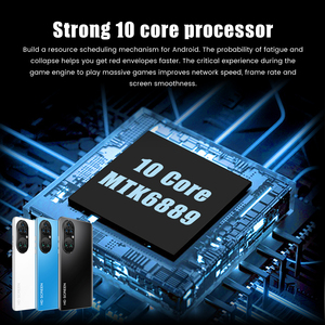 Mô Hình Mới P60 Pro 7.8 Inch 10 Core Vân Tay Điện Thoại Thông Minh 16GB + 512GB 4K HD GPS Navigation 5G <span class=keywords><strong>Android</strong></span> 40 + 48MP Điện Thoại Thông Minh - Product Image 6