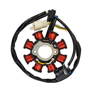 Bobina de Estator de Magneto DC para Motocicleta, Compatible con el Sistema de Carga del Generador GY6-8, Piezas de Repuesto Eléctricas - Product Image 5