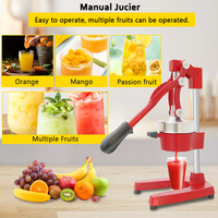 Presse-Agrumes Manuel et Professionnel pour Jus d'Orange, Presse Manuelle pour Fruits et Légumes, Citron, Lime, Pamplemousse JC-1