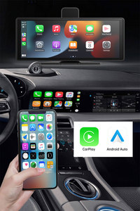 Radio portátil para coche CarPlay inalámbrico y Android Carplay B T 5,0, AUX y FM compatible con tarjeta TF de 256GB de 10,26 pulgadas - Product Image 5