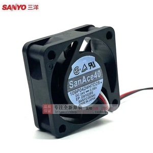 Ventilateur Sanyo 109P0424H7D28 4015 tr/min 24V DC pour machine-outil CNC - Product Image 1