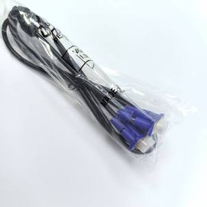1.5m 1.8m 3m 5m 10m 15m Long VGA 3 + 2 Mâle à Mâle PVC Polybag Bleu Câble pour Moniteur VGA <span class=keywords><strong>vers</strong></span> VGA 3 + 5 HD Câble Vidéo - Product Image 4