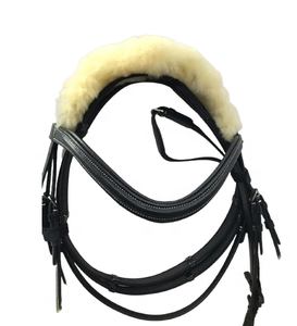 Brida de Lujo para Caballo, Diseño Anatómico en Cuero Premium, Mayorista y Fabricante Indio de Productos Ecuestres Premium - Product Image 3