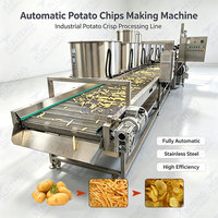 Máquina Automática para Hacer Papas Fritas, Línea Industrial de Procesamiento de Papas Fritas, Equipo de Producción Completo para Freír Papas en Rodajas