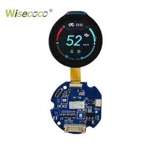 Maßgefertigter 1,52 1,53 1,6 2,1 Zoll UART-Knopf Kreisförmiger Rundbildschirm Drehgeber-Schalter Smart Control Panel Encoder-Knopf - Product Image 3