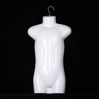 Modèle en plastique pour enfants petite fille porte-maillot de bain enfants magasin de vêtements Mannequin pièce suspendue costume cintre pour piscine