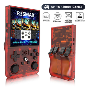 เครื่องเล่นเกมพกพาแบบย้อนยุค R36 MAX 2 หน้าจอ 4.5 นิ้ว รองรับ Wifi แบตเตอรี่ 4000 mAh ชิปประมวลผล Rk3326 ระบบ Linux - Product Image 1