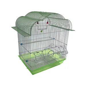 A3121 Cage à oiseaux large empilable Cage d'éleveur divisée pour petits oiseaux Inséparables