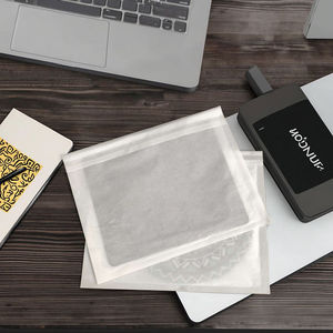 Factory Direct 100% Recyclable <b>Biodegradable</b> Semi‑Transparent Glassine Coated Self‑Adhesive <b>Paper</b> Bag for Phone Case Pack - Product Image 2