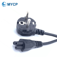 Stopkontak Meja YCP untuk Penggunaan Komersial, Colokan Eropa 3 Pin, Kabel 3*0.75, Harga Pabrik, Dapat Disesuaikan, Standar AC 100-240V