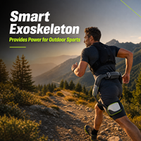 Exosquelette d'assistance à la marche pour sports de plein air, randonnée, escalade, équipement portable intelligent de soutien à la marche