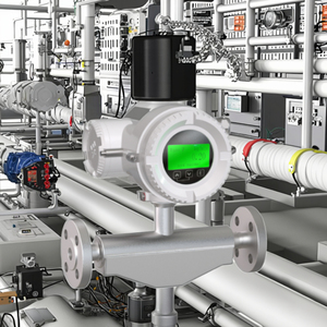 Medidor de Fluxo Coriolis Digital GLP/Água/Gás IECEX EXD LCD de Alta Qualidade 4-20mA HART RS485 +/-0.2% Precisão OEM - Product Image 4