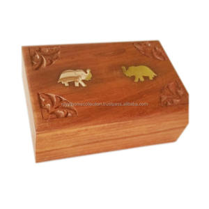 Caja de anillo de madera de diseño fantástico Caja de joyería de madera para accesorios de joyería más vendidos en precio asequible - Product Image 5