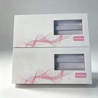 Emballage de flacon personnalisé en peptid, recyclable, 3 ml/10 ml, étiquette holographique brillante unique, fermeture magnétique, boîte à stylo de beauté