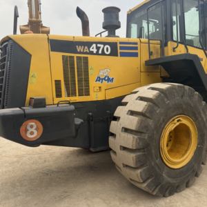 Cargadora de Ruedas Komatsu WA470 en Excelentes Condiciones, Fabricada en Japón, 2000 Horas, Alta Eficiencia, Bajo Costo, 260KW - Product Image 4
