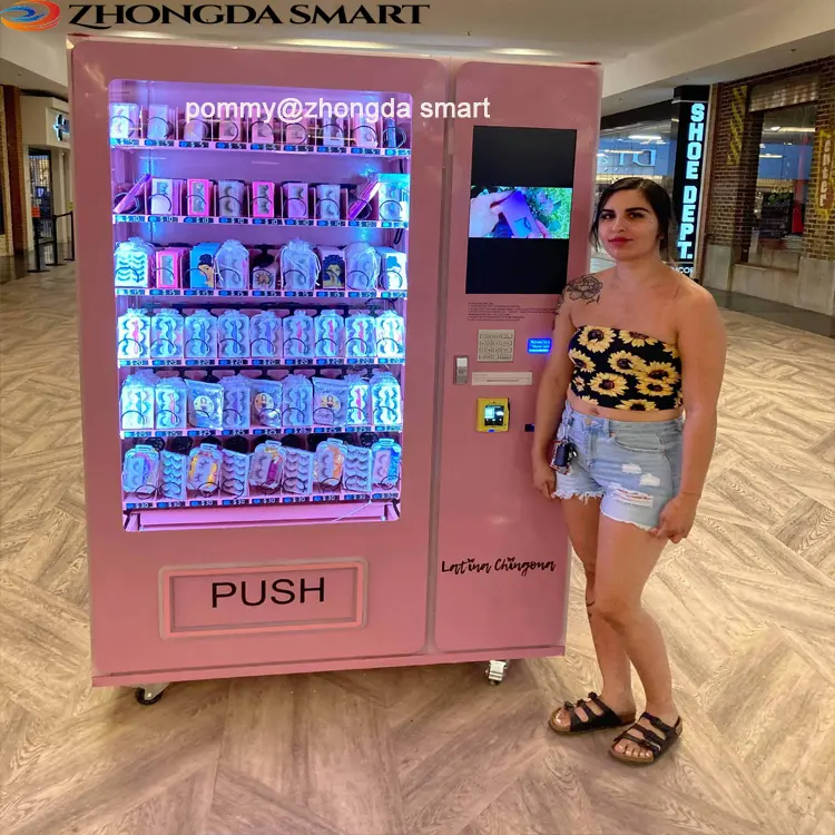 Business ideas for online lash vending machine beauty custom logo stickers