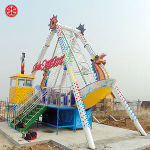 Парк развлечений аттракционы игровая площадка большой открытый Электрический пиратский корабль для продажи - Product Image 6