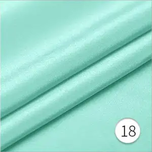 In stock 16 mm silk crepe de chine plain solid color silk fabric