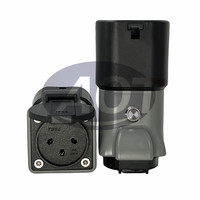 Adaptateur de charge/décharge AOTAI V2L Type 2 vers prise israélienne 110-250V 16A pour ZEEKR X/001