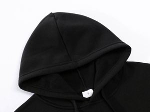 Trendy Brand New 100% Polyester Heavy Weight Sweatshirt Warm <b>Brushed</b> Unisex Pullover Custom Printing Embroidery Logo Hoodies - Product Image 5