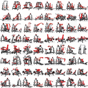 Máquina Profesional de Gimnasio Comercial para Entrenamiento de Fuerza de Piernas, Extensión de Piernas Alternas con Carga de Placas, Equipo de Gimnasio de Alta Resistencia - Product Image 2