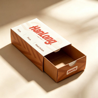 Boîte à pizza coulissante en gros, emballage alimentaire à emporter, conteneur pour snacks et pain, boîte en papier personnalisée pour boulangerie