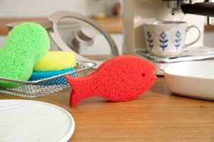 Mehrere Formen Kratzfreier Küchen-Waschschwamm Weich in Warmwasser-Temperatur Schwamm zum Reinigen - Product Image 2