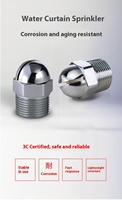 Haoran ZSTMA Type Pulvérisateur Atomiseur Centrifuge à Haute Vitesse en Fonte pour Lutte Contre l'Incendie par Brume d'Eau, Caractéristique Flexible de 1 Pouce pour