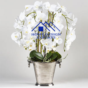 Vases à fleurs en aluminium pour mariage et centres de table Jardinière en seau à fleurs en aluminium avec logo personnalisé Accepter Vintage - Product Image 1