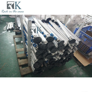Wooden Platform Stage <b>Aluminum</b> Alloy Four Legs Stable Simple Stage for Events - Product Image 4