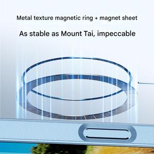 Custodia Magnetica Opaca Ultra Sottile di Lusso per <span class=keywords><strong>iPhone</strong></span> 17 13 <span class=keywords><strong>14</strong></span> 15 16 Pro Max <span class=keywords><strong>con</strong></span> Pellicola Protettiva per <span class=keywords><strong>Fotocamera</strong></span>, <span class=keywords><strong>Cover</strong></span> Rigida Antiurto - Product Image 3