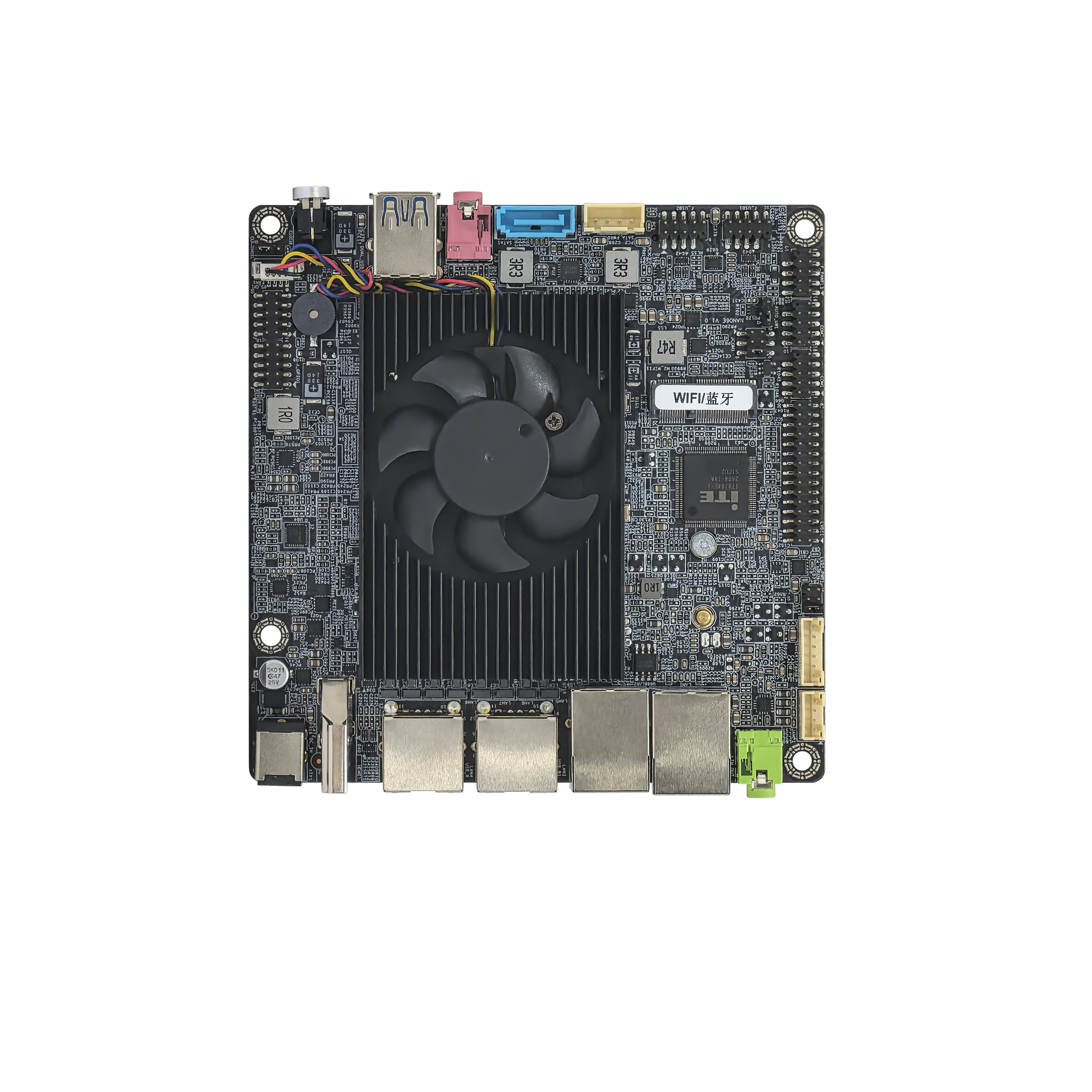<strong>2026</strong> Inter Smart J6412 Dual/Triple/Quad Network Optional NANO6E Motherboard 2*COM 4K , LVDS/EDP Display M.2-SSD