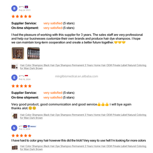 Private Label marrone tinture per capelli Shampoo bustina OEM & ODM estratti di <span class=keywords><strong>erbe</strong></span> naturali colorante colore dei capelli prodotto - Product Image 6