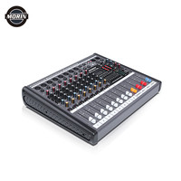 Système audio professionnel avec deux enceintes de 15 pouces, mixeur audio, système de sonorisation pour scène, enceinte de concert