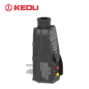 Kedu pd24t hẹn giờ điều chỉnh núm gfci mặt đất lỗi mạch interrupter tự động thiết lập lại prcd 120V ~ 15A 6mA với ul - Product Image 5