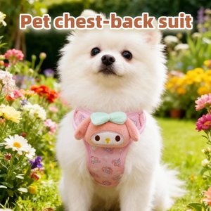 완자 애완용품 통기성 메쉬 강아지 하네스 탈출 방지 맞춤 제작 가능 도매 해외 수출용 - Product Image 6