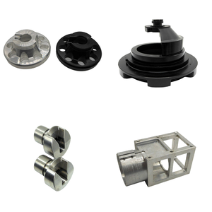 Servicio de Mecanizado CNC de Alta Precisión de 4 y 5 Ejes, Base de Aluminio Anodizado Negro, Piezas de Calidad OEM - Product Image 2