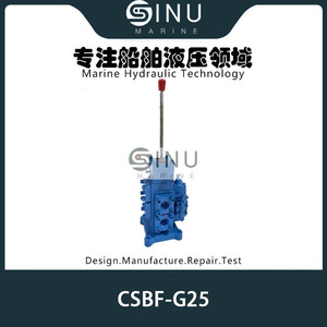 Vanne directionnelle proportionnelle hydraulique marine CSBF-G25 à commande manuelle - Product Image 1