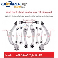 Nouveau kit de suspension automobile Camaimde pour Audi A4L B8 A6L C6/C7 Q5 A5 Bras de suspension inférieur et bras oscillant supérieur