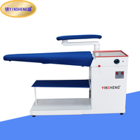 Table à repasser à vapeur YS-Q-1200t pour tissus en jean, soufflage en forme de U, pont