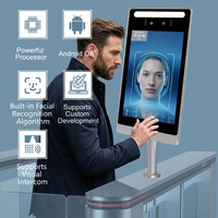 Máquina de Control de Asistencia y Acceso con Reconocimiento Facial Android de 8 Pulgadas, Sistema Integrado de Reconocimiento Facial con SDK