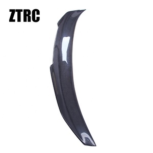 For M4 F82 PSM Style Real Carbon Fiber <b>Rear</b> <b>Spoiler</b> Trunk Wing 2014-2020 - Product Image 5