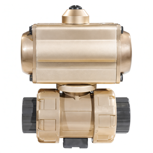 Vanne à bille pneumatique COVNA à double union en PVC, à deux voies, à commande pneumatique, à double action, avec une durée de vie de 90 jours - Product Image 5