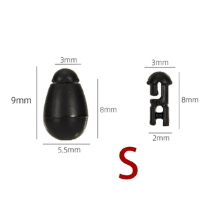 Changement rapide carpe Terminal attirail méthode chargeur outils de pêche perles en plastique connecteur poisson s'attaque accessoires - Product Image 4