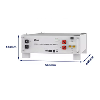 Baterai Deye SE-G5.1 Pro LiFePO4, baterai penyimpanan energi 5,12 kWh 51.2V 100AH