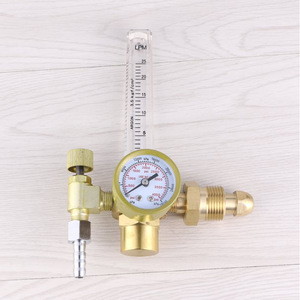 Régulateur de débit de gaz Argon CO2 0-15 Lpm avec manomètre pour le soudage - Product Image 5